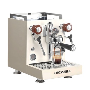 Machine à expresso professionnelle 1600W avec pompe italienne importée, pression de 12 bars, chaudière de 2,5L, groupe E61, pré-infusion automatique - Product Image 6