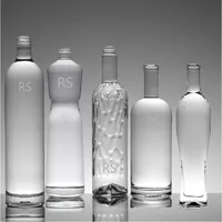 Botol Kaca Boli European Food Grade 1 Liter untuk Air Soda Murni, Botol Kaca untuk Minuman Jus Langsung