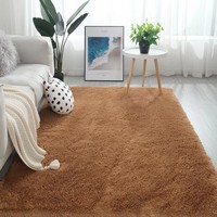 Tapis moderne pour salon et chambre, tapis moelleux haut de gamme de luxe léger, nouveau tapis de zone moelleux pour la maison, tapis de salon