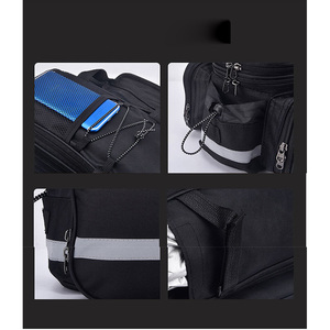 Paket sepeda gunung, peralatan berkendara jarak jauh paket rak belakang sepeda gunung kapasitas besar tahan air paket kursi belakang - Product Image 5