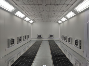 Fourniture directe en usine Chauffage électrique Salle de peinture de voiture entièrement vitrée Cabine de pulvérisation de porte entièrement en verre du fabricant - Product Image 4