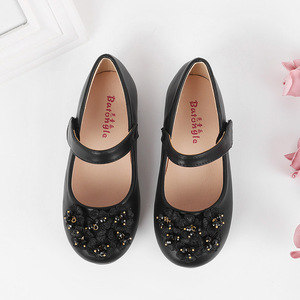 <span class=keywords><strong>Scarpe</strong></span> da ballo Mary Jane con decorazioni floreali per bambine - <span class=keywords><strong>Scarpe</strong></span> multicolore a punta tonda per ragazze - Product Image 3