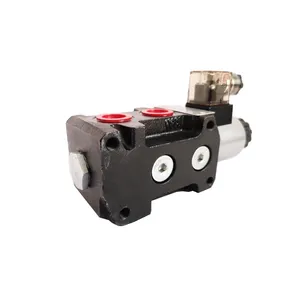 Válvula desviadora de solenoide SVV06, desviador de flujo hidráulico, válvula desviadora manual hidráulica de 6 vías y 2 posiciones para tractor