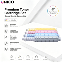 Cartouches de toner UNICO TN619 pour imprimante laser Konica Minolta AccurioPress C2060 C2070 C3070 C3080 C3080P C4070 C4080