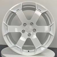 Jantes de voiture de sport Mingyue 17 18 19 20 pouces PCD5X110 ET35 style trèfle Flow Forming Hyper Black pour Alfa Romeo