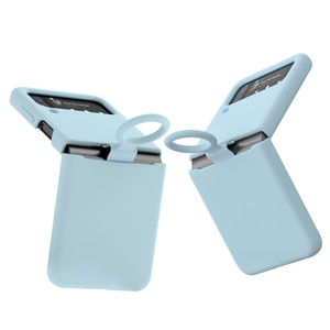 <span class=keywords><strong>Silicone</strong></span> liquide avec porte-anneau étui de téléphone antichoc pour <span class=keywords><strong>Samsung</strong></span> <span class=keywords><strong>Z</strong></span> <span class=keywords><strong>Flip</strong></span> 3 <span class=keywords><strong>4</strong></span> 5 6 7 - Product Image 2