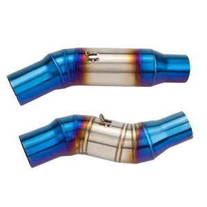 Tube d'échappement Z1000SX pour <span class=keywords><strong>Kawasaki</strong></span> <span class=keywords><strong>Ninja</strong></span> <span class=keywords><strong>1000</strong></span> Z1000 Z1000/SX 2010-2024, échappements de <span class=keywords><strong>moto</strong></span> Touring, tube adaptateur bleu 51MM - Product Image 4