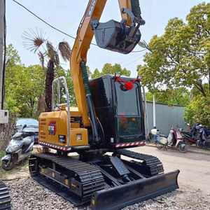 รถขุด 7.5 ตัน น้ำหนักใช้งานจริง ยี่ห้อดังจากจีน Caterpillar SY75 เครื่องจักรกลหนักมือสอง อะไหล่เครื่องยนต์หลักพร้อมส่ง - Product Image 4