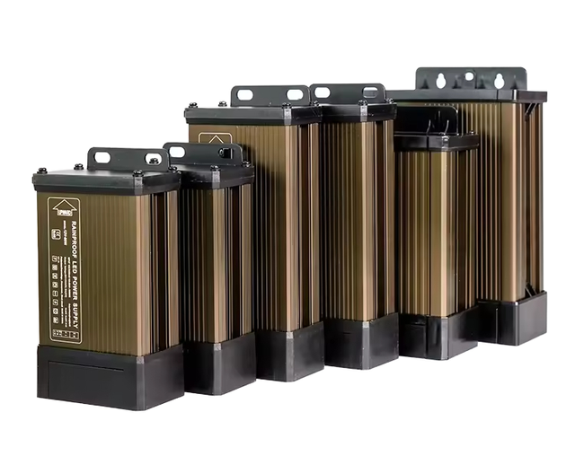 Outdoor Rainproof LED Switching Power Supply AC 100V DC 12V 150W 85% Efficiency 12-33A 60Hz 3A Single Output for Lighting