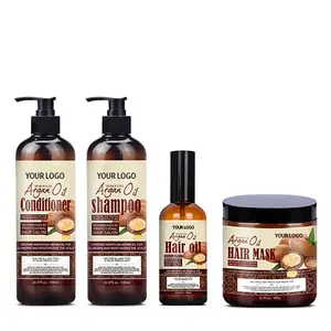 Produits de soins capillaires naturels Réparation de shampooing Vente en gros coréenne OEM Ensembles de soins capillaires