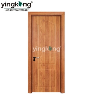 حمام من Yingkang مقاوم للماء في الشرق الأوسط تصميم شائع bc UPVC مركب تدفق 45 من بولي كلوريد الفينيل قوي WPC باب مجوف - Product Image 1