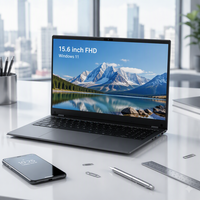 Ordinateur portable professionnel OEM avec processeur Intel Pentium Silver N5030, écran Full HD de 15,6 pouces, 8 Go de RAM, 256 Go de SSD, Windows 11, Gemibook Plus