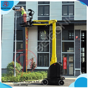 איכות טובה אנכי התורן איש מעלית פלטפורמת עבודה אווירית בום בום להרים פלטפורמה - Product Image 5