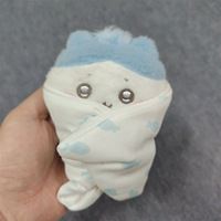 Boneka Mini Ukuran 10CM, Boneka Usagi Chiikawa, Gantungan Kunci Tas Dekorasi, Mainan Plush Anime, Liontin Gantungan Kunci