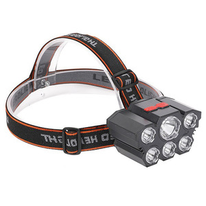 Linterna Frontal de 6 LED Recargable con Luz Blanca para Pesca, Actividades al Aire Libre, Portátil - Product Image 4