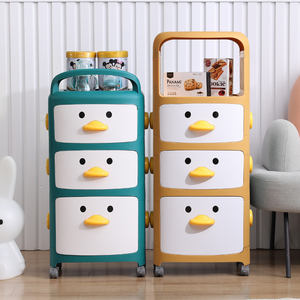 Cajonera de Almacenamiento de 5 Niveles, Económica, de Plástico, Estilo Space Technics, <span class=keywords><strong>para</strong></span> Sala de Estar, Armario <span class=keywords><strong>para</strong></span> Ropa - Product Image 3