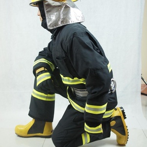 Veste et pantalon d'uniforme de pompier en aramide certifié CE EN469 <span class=keywords><strong>DRD</strong></span> à 4 couches - Product Image 4
