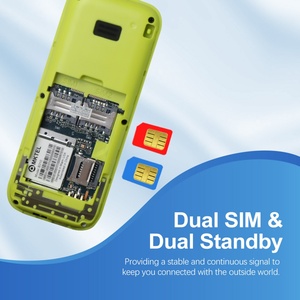 โทรศัพท์มือถือรุ่นใหม่ขายดี รองรับซิมคู่ หน้าจอ 1.77 นิ้ว GSM แบบแท่ง รองรับหลายภาษา เหมาะสำหรับผู้สูงอายุ - Product Image 5