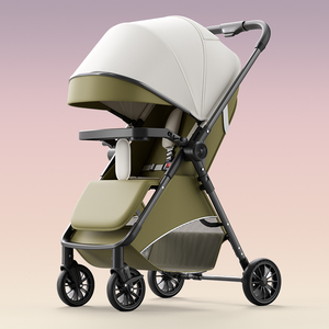 Cochecito de Viaje Compacto Plegable de Cuatro Ruedas de Alta Calidad y Ligero, con Capacidad de Carga de 20 kg, para Avión y Niños Pequeños - Product Image 3