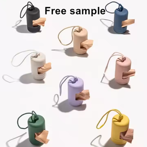 Distributeur de sacs à déjections canines personnalisé, écologique, sans parfum, mains libres, portable, durable, en PVC imperméable - Product Image 1