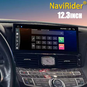 Autoradio Android NaviRider 12,3 pouces pour Infiniti Q70 Q70L M25 M35 2011-2017, CarPlay sans fil, Bluetooth, lecteur multimédia - Product Image 1
