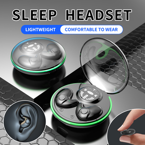 Tai nghe ngủ không dây hạng nhẹ âm thanh Hifi với tai nghe Màn hình độ phân giải cao led dự phòng siêu dài - Product Image 3