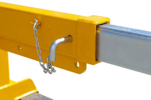 เครนติดรถยกขนาด 2.5 ตัน 3.5 เมตร 2 เมตร แบบติดตั้งถาวร สำหรับงานหนัก แขนยาว ยกของอุตสาหกรรม ติดตั้งบนรถยกแบบ 4 ล้อ ขับเคลื่อนด้วยมือ - Product Image 6