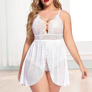 donnalla women sexy lace lingerie babydoll chemise boudoir outfits sleepwear Donnalla Women Sexy Lace Lingerie Babydoll Chemise Boudoir Outfits Sleepwear  (Royal Blue X-Large) at Amazon Women's Clothing store main image 0