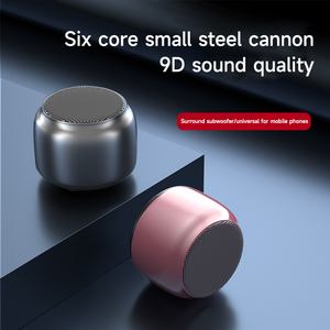<span class=keywords><strong>K5</strong></span> Mini portátil para altavoz Bluetooth con iluminación LED RGB Audio de escritorio conveniente y batería de larga duración - Product Image 3