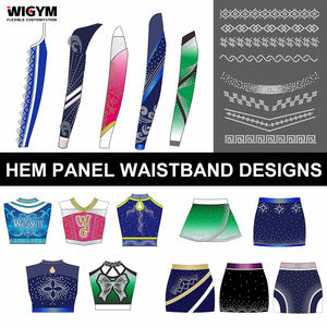 Best Verkopende Custom Zwart Paars Team <span class=keywords><strong>Cheerleading</strong></span> Uniformen Hoge Vraag Custom Ontwerp Voor <span class=keywords><strong>Cheerleading</strong></span> Teams - Product Image 4