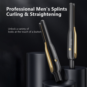 เครื่องม้วนผมแบบไร้สาย2-in-1เครื่องดัดผมพร้อมจอแสดงผล LED เครื่องดัดผมสั้นไฟฟ้าสำหรับผู้ชาย - Product Image 5