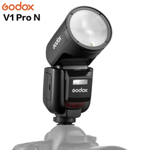 Flash <span class=keywords><strong>Godox</strong></span> V1Pro N <span class=keywords><strong>V1</strong></span> Pro TTL de Iones de Litio, Flash Profesional de Cabeza Redonda para Cámara, Transmisión Inalámbrica, para <span class=keywords><strong>NIKON</strong></span> - Product Image 2