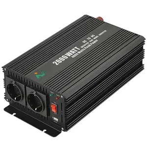 SGM-2000W 12V 24V 48v高频离网DC/AC改进型正弦波逆变器校正波逆变器