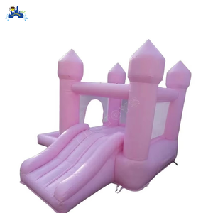 Château gonflable de <span class=keywords><strong>mariage</strong></span> LilyToys White Castle pour fête en plein air et aire de jeux - Product Image 1