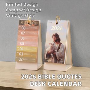 Calendario de Escritorio de Papel para Manualidades, Diseño Retro 2026, 365 Días, Organizador Diario con Frases Inspiradoras - Product Image 2