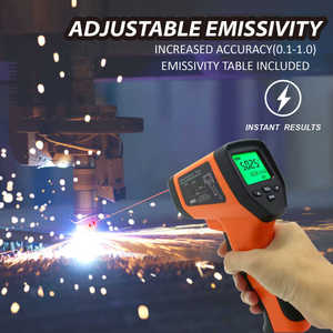 Thermomètre numérique IR sans contact pistolet thermomètre Laser industriel en plastique pour huile <span class=keywords><strong>de</strong></span> cuisson et BBQ Instrument <span class=keywords><strong>de</strong></span> température numérique - Product Image 6