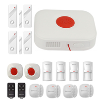 Système d'alarme médicale SOS sans fil 4G WiFi 1080P avec bouton de panique, interphone et surveillance mobile par SMS, garantie de 2 ans