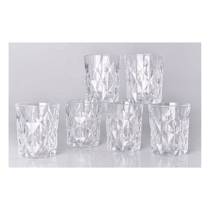 Bộ Bình Thủy Tinh Trong Suốt Chất Lượng Cao Gồm 7 Chiếc Với 1 Bình Và 6 Ly/Ly Nước/Ly Uống Nước - Product Image 5