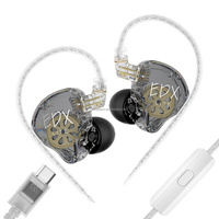 Audífonos KZ ZS10 PRO X con Bajos Profundos, Alta Resolución, Monitores Intrauditivos, Sonido Dinámico de 20Hz-40kHz, Carcasa Metálica, Cable Desmontable