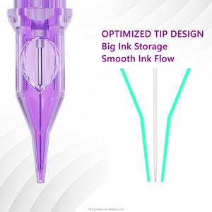 Evrensel 20 adet 316 paslanmaz çelik kaş ve vücut sanatı için tek kullanımlık kalıcı dövme iğneleri sterilize - Product Image 4