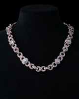 Chaîne cubaine en or jaune 9K-24K |   Diamant de laboratoire (options platine/or 22 carats) |   Bijoux Hip Hop certifiés IGI pour hommes