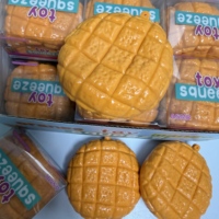 Jouet à presser en forme de fraise, jouet sensoriel souple et extensible, jouet à presser en forme de mangue, orange, cacahuète, bloc compressible