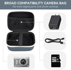 Étui pour appareil photo numérique, lot de 2 étuis pour appareil photo, petit sac de protection pour appareil photo, rangement pour appareils photo de voyage pour Lecran/pour KODAK PIXPRO/pour Canon - Product Image 3