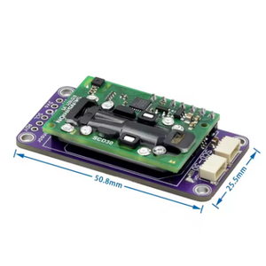 โมดูลเซ็นเซอร์ตรวจวัดคุณภาพอากาศ SCD30 สำหรับบอร์ด QWIIC CO2 เซ็นเซอร์ตรวจวัดคุณภาพอากาศ SCD30 ของแท้ - Product Image 5