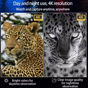 Binoculares de Visión Nocturna con Pantalla de 3 Pulgadas, Sensor CMOS de 40MP, Tarjeta MicroSD, Diseño Portátil para Uso en Exteriores - Product Image 4