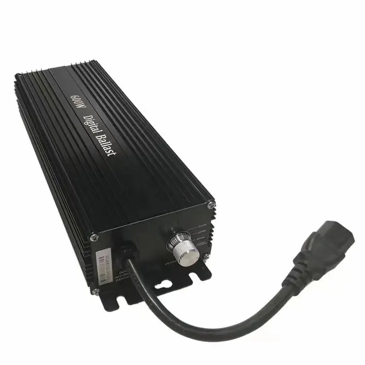 HPSグローライトLEDライト用600W調光可能デジタル電子バラスト