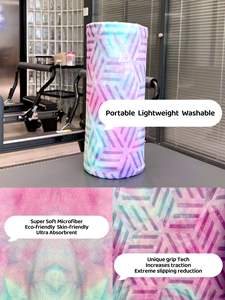 Vente chaude Serviette de yoga portable antidérapante en gros Pliable Facile à transporter Tapis de yoga haute épaisseur pour le yoga et le Pilates - Product Image 3