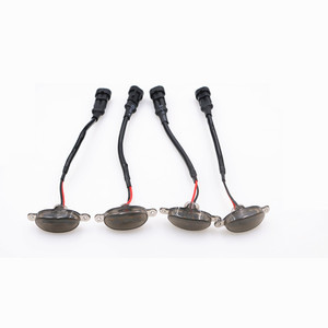 Luces diurnas universales para automóviles, faros de 4 luces, modificación de la parrilla para camionetas y vehículos todoterreno. - Product Image 2
