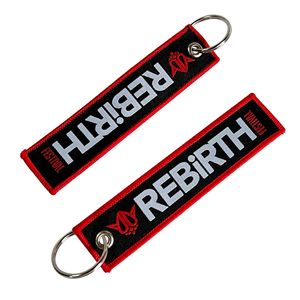 <span class=keywords><strong>Porte</strong></span>-clés tissé <span class=keywords><strong>personnalisé</strong></span> |   <span class=keywords><strong>Porte</strong></span>-clés mousqueton en métal pour décoration d'avion et cadeau de voyage - Polyester durable - Product Image 5