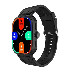 Fabrikant Oem Mannen Sport Telefoon Smartwatch Mobiele 2024 Slimme Horloges Mode Full Touch Waterdicht Bt Bellen Horloge
